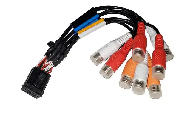 Fusion 010-12812-01 Loom B Port-Rca, Zone 1+2, Fusconn 1