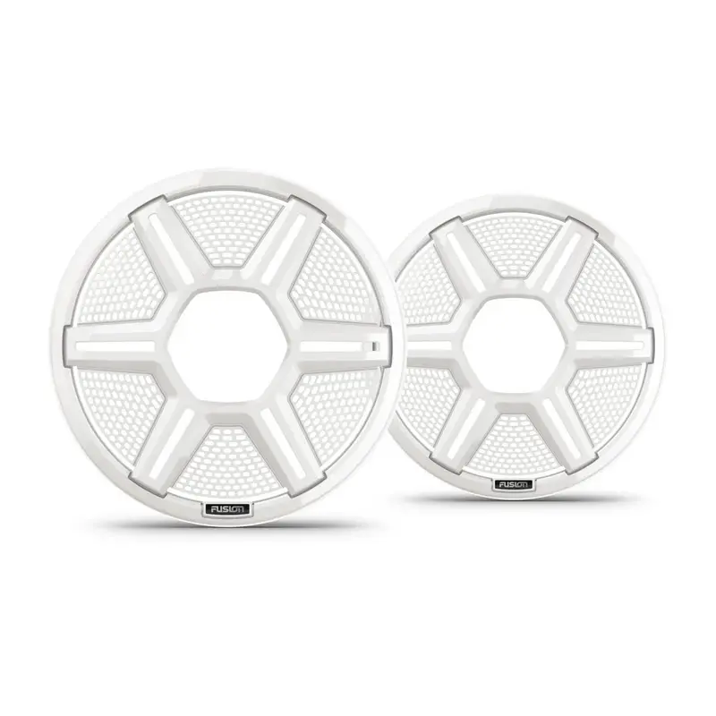 Fusion Apollo White Grilles For 8.8In Speakers 1