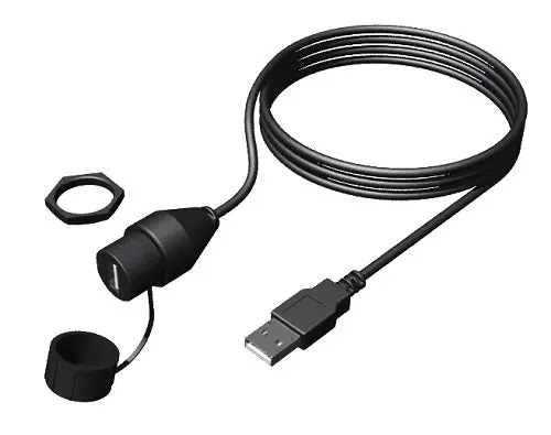 Fusion Ms-Cbusbfm1 Panel Mount Usb Connector 1