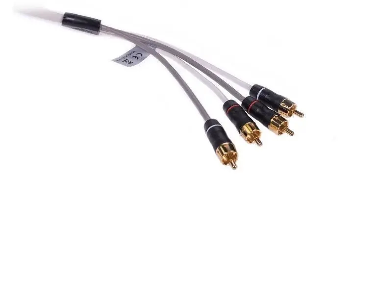 Fusion Ms-Frca12 12Ft 4-Way Shielded Twisted Rca Cable 1