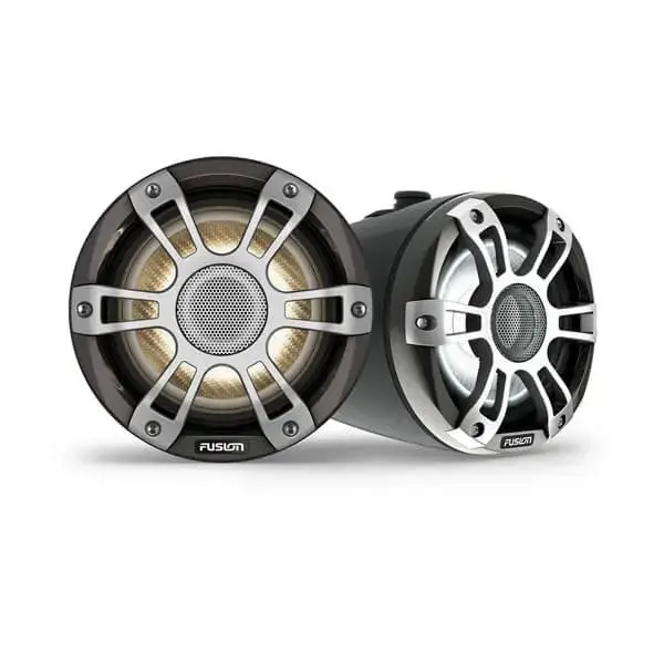 Fusion Sg-Flt653spb 6.5In Towe Speaker Black 3I With Crgbw Lighting 1