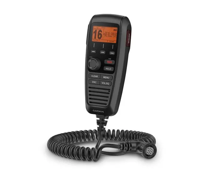 Garmin Ghs11 Black Wired Remote Vhf210/210Ais 1