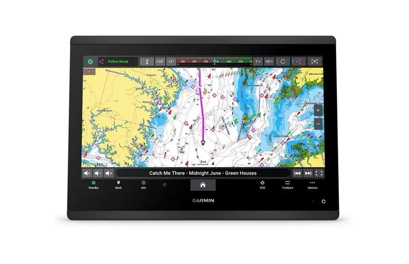 Garmin Gpsmap 1623 16In Gps Chart Plotter Worldwide Basemap 1