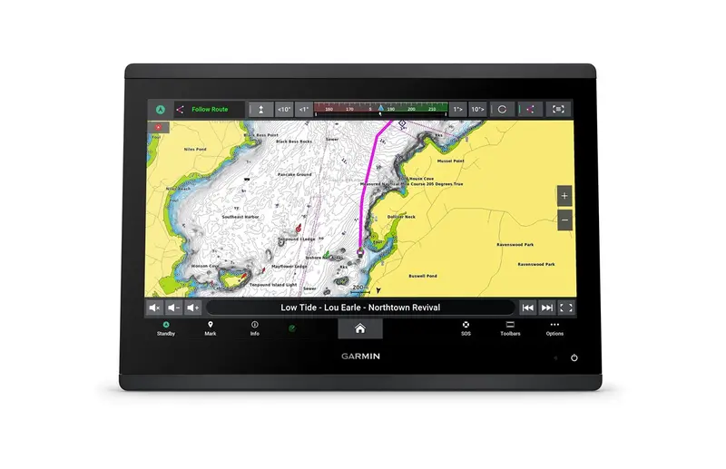 Garmin Gpsmap 1623Xsv 16In Combo No Transducer Worldwide Basemap 1