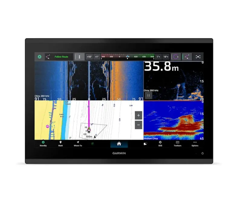 Garmin Gpsmap 9017Xsv 17In Mfd Worldwide Basemap And Sonar 1