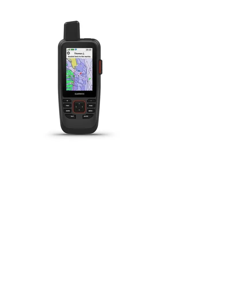 Garmin Gpsmap86sci Reman Handheld Gps With Inreach Bluechart G3 U.S. 1