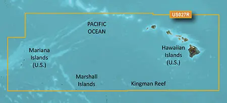 Garmin Hxus027r G3 Micro Sd Hawaiian And Mariana Islands 1