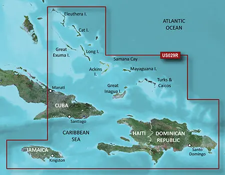 Garmin Hxus029r G3 Micro Sd Souther Bahamas 1