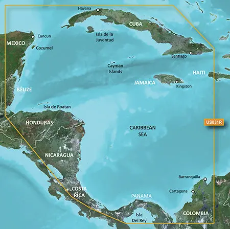 Garmin Hxus031r G3 Micro Sd Southwest Caribbean 1