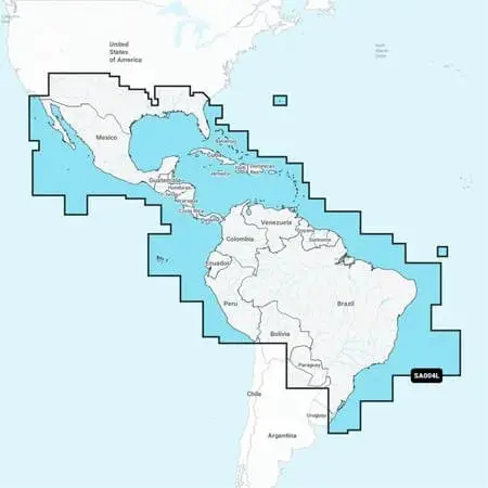 Garmin Nssa004l Navionics+ Mexico To Brazil Microsd 1