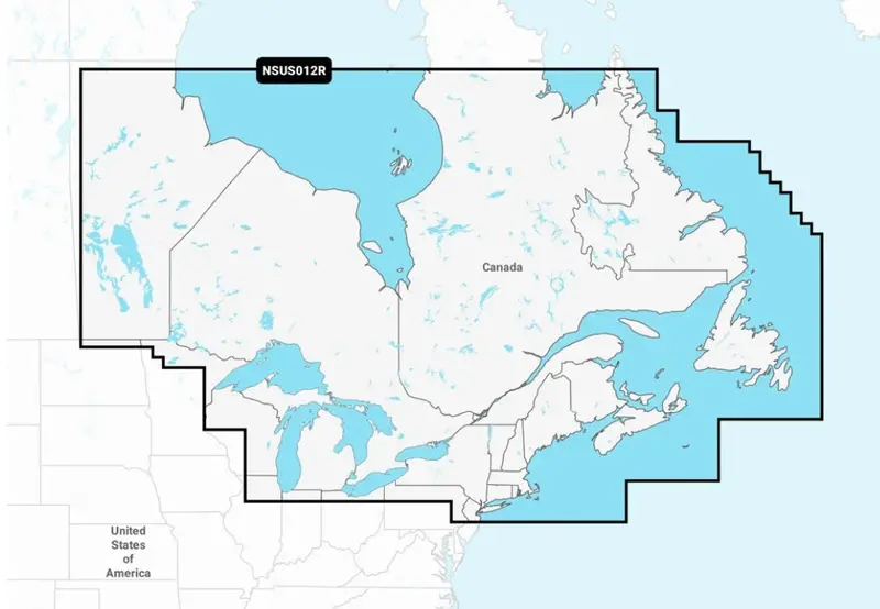 Garmin Nsus012r Navionics+ Canada, East & Great Lakes Mcrosd 1