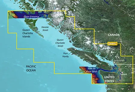 Garmin Vca501l G3 Vision Vancouver To Dixon Entrance 1