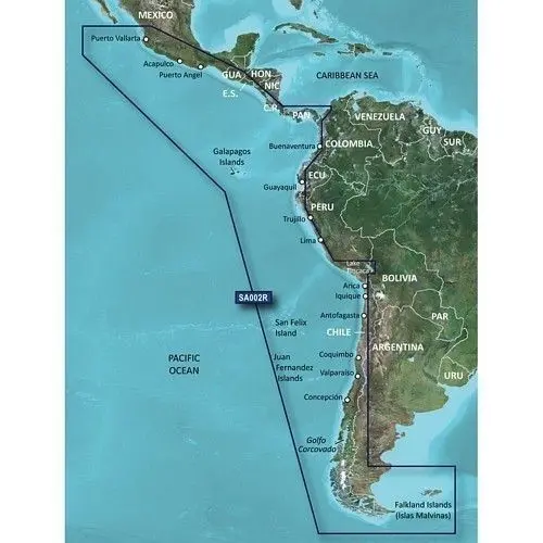 Garmin Vsa002r G3 Vision South America West Coast 1