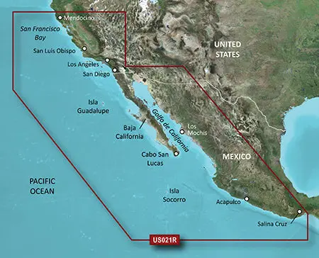 Garmin Vus021r G3 Vision California-Mexico 1