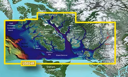 Garmin Vus024r G3 Vision Wrangell To Dixon Entrance 1
