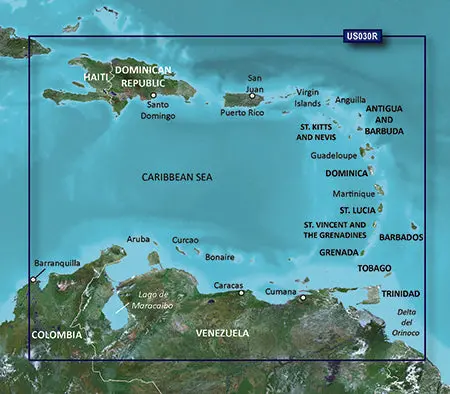 Garmin Vus030r G3 Vision Southeast Caribbean 1