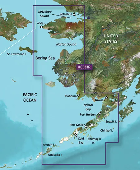 Garmin Vus033r G3 Vision Bristol Bay - Kotzebue Sound 1