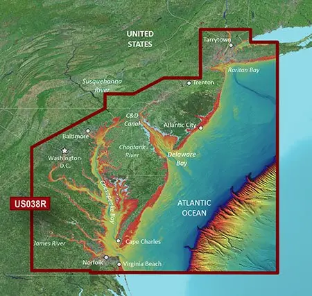 Garmin Vus038r G3 Vision New York To Chesapeake 1