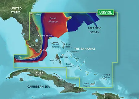 Garmin Vus513l G3 Vision Jacksonville - Bahamas 1