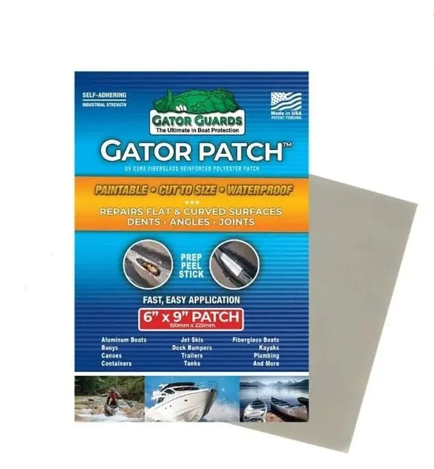 Gator Guard Gator Patch 6In X 9In Uv Cured Fiberglass Reinforced Repair Patch 1
