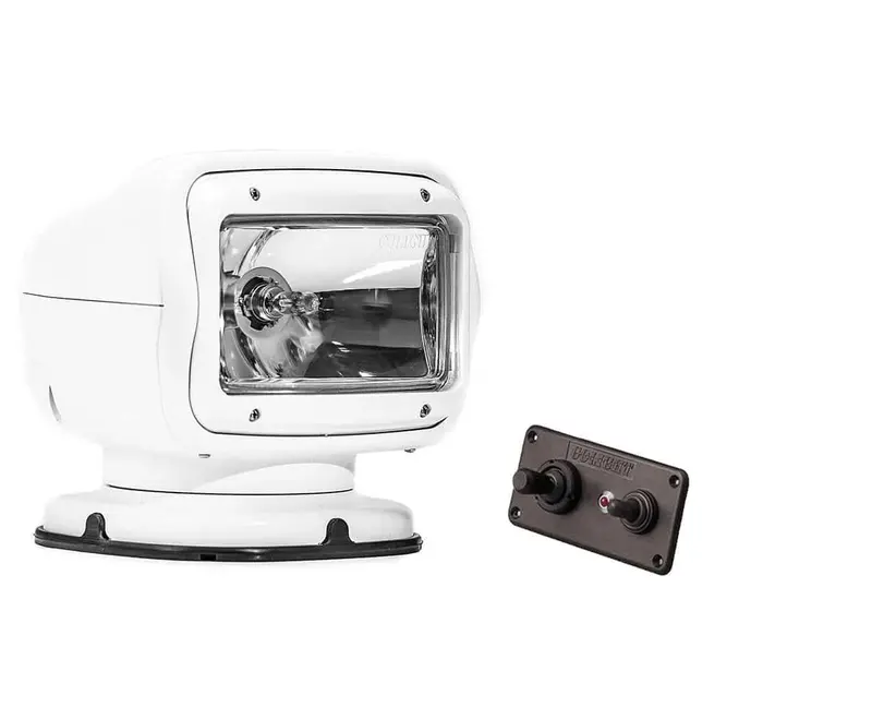 Golight Gt Series Halogen Hard Wired Dash Control Whtie Permanent Mount 12V 1
