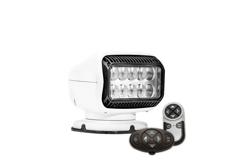 Golight Gt Series Led White Wireless Handheld/Dash Remote Permanent Mount 12V 1
