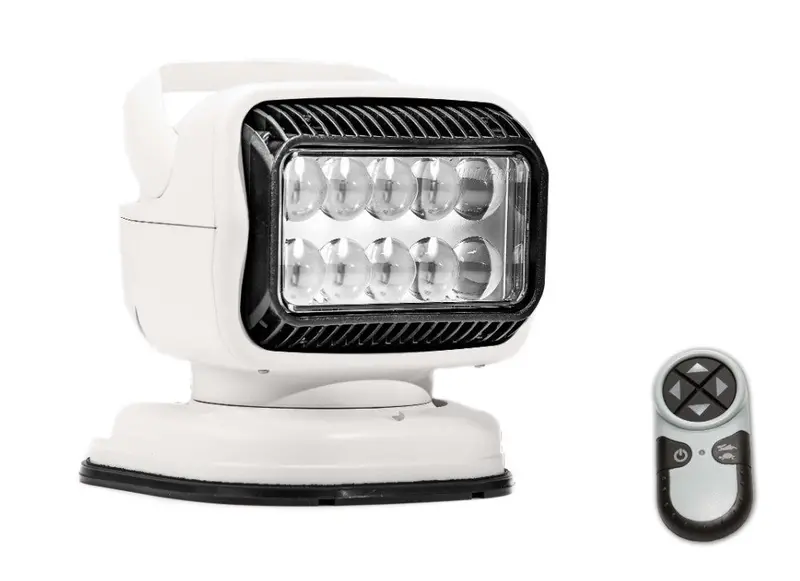 Golight Gt Series Led White Wireless Handheld Remote Permanent Mount Shoe 12V 1