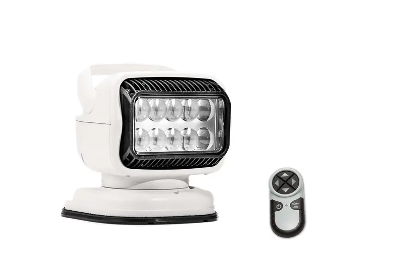 Golight Gt Series Led White Wireless Handheld Remote Portable Magnetic Shoe 12V 1