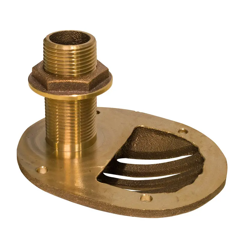 Groco 1-1/2" Bronze Combo Scoop Thru-Hull W/Nut [Sth-1500-W] 1