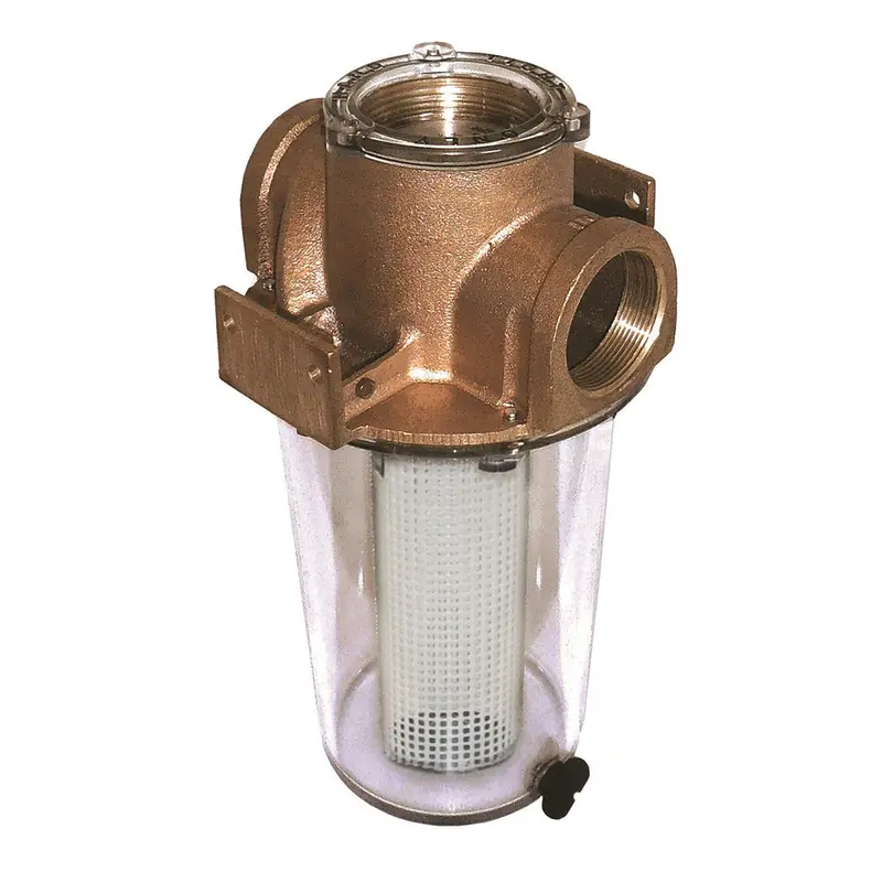 Groco Arg-1500 Series 1-1/2" Raw Water Strainer W/Non-Metallic Plastic Basket [Arg-1500-P] 1
