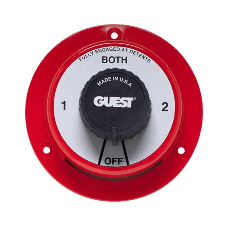 Guest 2100 Battery Switch 4 Pos W/ Field Disconnect 1