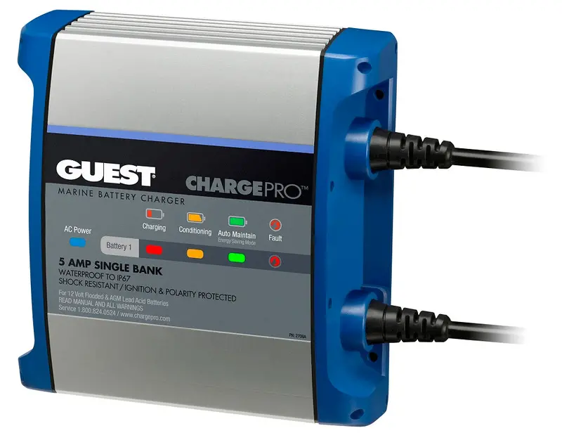 Guest 2708A 5A 1 Bank 120V Input Battery Charger 1