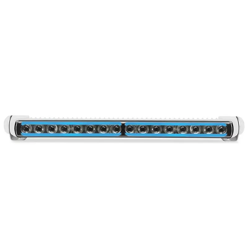 Hella Marine Sea Hawk-470 Pencil Beam Light Bar W/Blue Edge Light  White Housing [958140531] 1