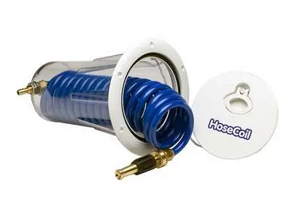 Hosecoil Flush Mount Enclosure With 15Ft 3/8In Hose 1