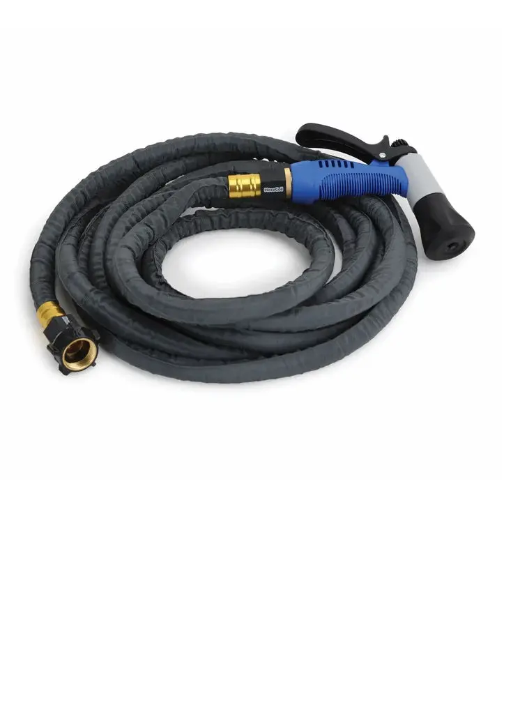 Hosecoil Stainlees Steel Pro 20Ft Gray Hose Kit 1