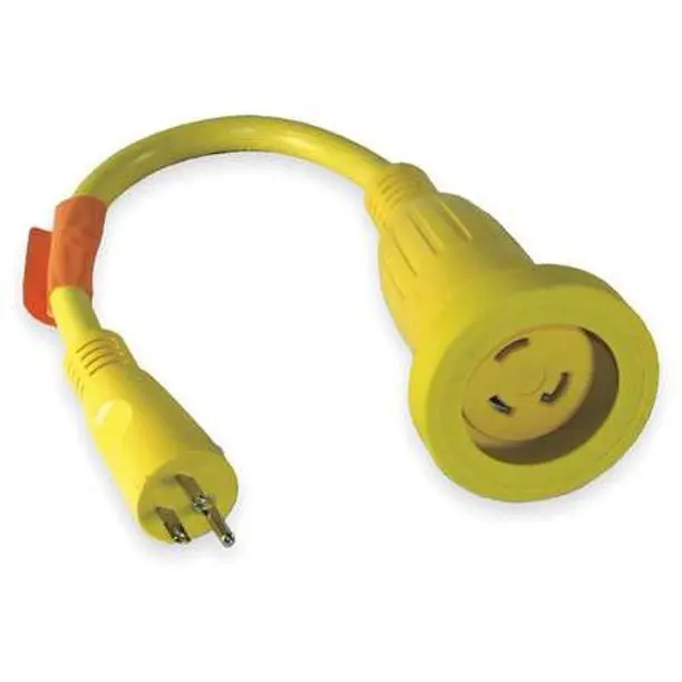 Hubbell 61Cm22 Adapter 30A Female - 15 Amp Male 1