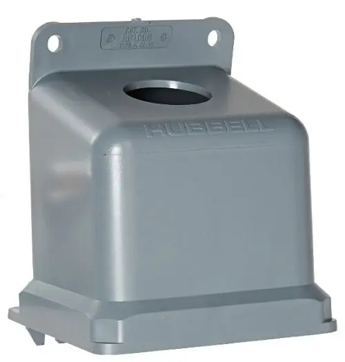 Hubbell Bb100n 15 Degree Non-Metallic Back Box For 100A 1