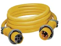 Hubbell Cs75it4 100A 3 Wire 75Ft 125/250V Shore Cord 1
