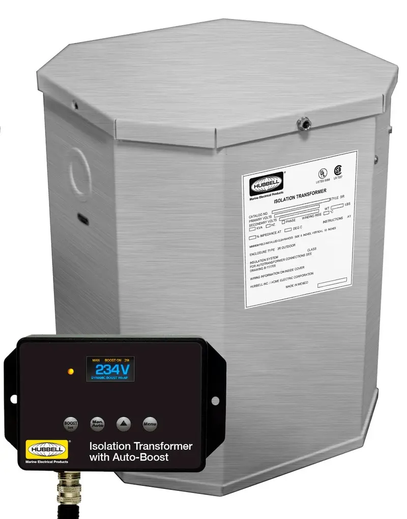 Hubbell Hbl100aitssb 25Kva 60H Isolation Transformer W/Boost 1