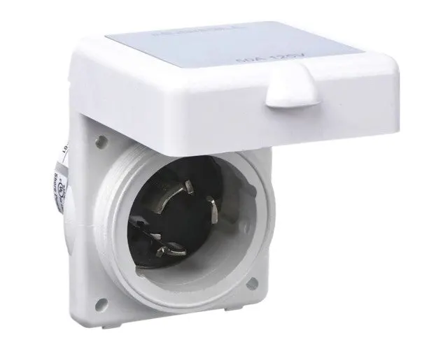Hubbell Hbl503nm 50A 125V Shore Power Inlet 1
