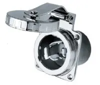 Hubbell Hbl504ss Ss Inlet 50A 125/250V 1
