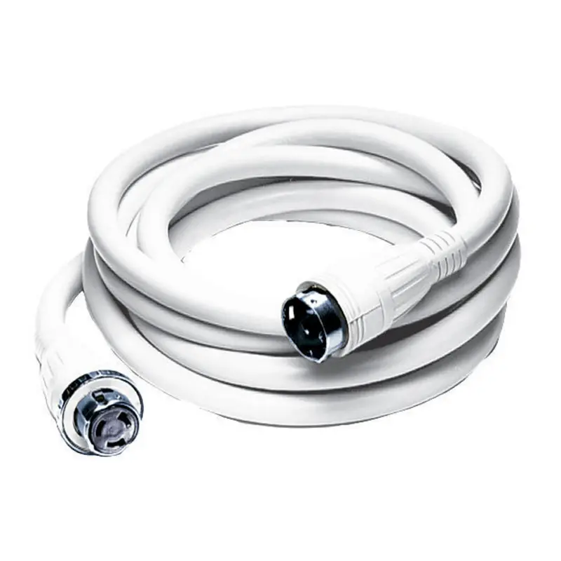 Hubbell Hbl61cm42w 50A 250V 25Ft White Shore Cord 1