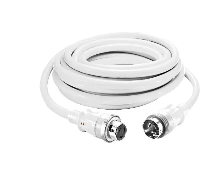 Hubbell Hbl61cm52wled 50A 250V 50Ft Cordset White 1