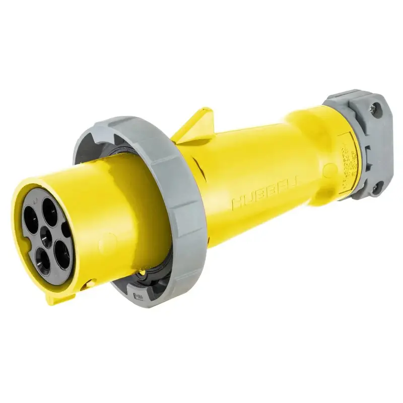 Hubbell M4100c12r 100A 125/250V Female Connector 1