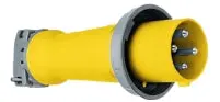 Hubbell M4100p12 100A 125/250V Male Plug 1