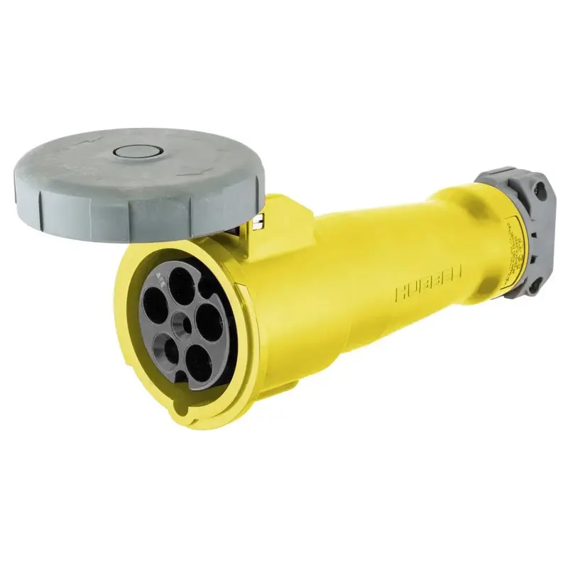 Hubbell M5100c7 100A 480V Female Connector Body 1
