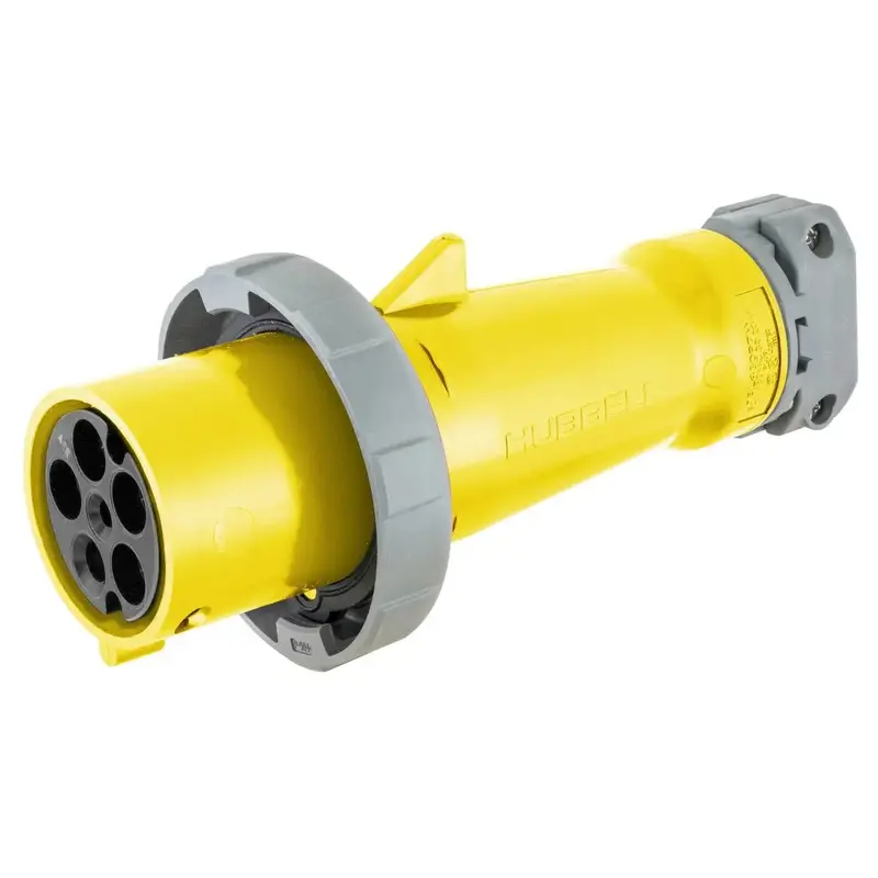 Hubbell M5100c9r 100A 30Y 120/208V Female Connector 1