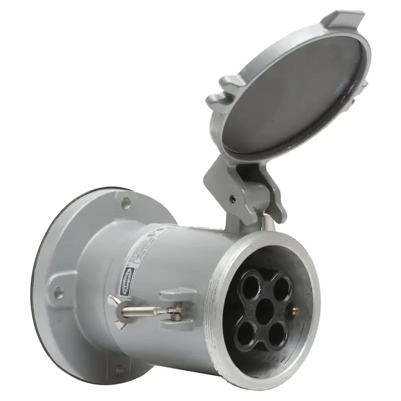 Hubbell M5200rs1 200A Female Receptacle Body 600V 4 Pole 1