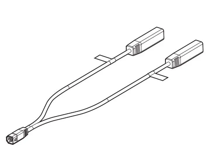 Humminbird 9-M-Silr-Y Cable 1