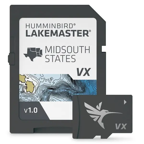 Humminbird Lakemaster Vx Mid-South States Microsd 1